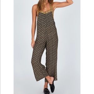 Amuse Society Sunset Drive Floral Jumpsuit